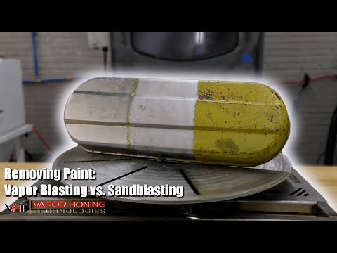 Removing Paints: Vapor Blasting vs. Sandblasting - Vapor Honing Technologies