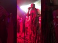 Osunlade performs "April" live at XOYO (2017)