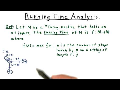 Running Time Analysis Georgia Tech Computability Complexity Theory Complexity