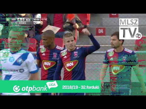 Kovács István Ádám gólja a MOL Vidi FC – MTK Budapest mérkőzésen