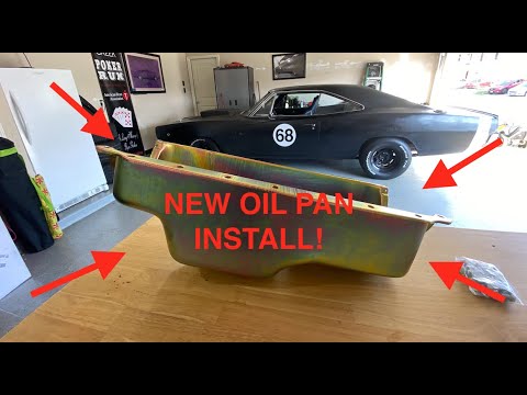 1968 Charger 318 Oil Pan/Mini Starter  Replacement - Episode 17