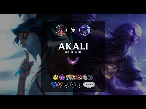 Akali Mid vs Ryze - EUW Master Patch 12.14