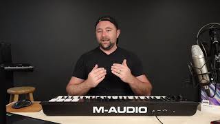 Video thumbnail for M-Audio Oxygen MKV Overview and USB Connection Setup - Oxygen vs. Oxygen Pro by DSoundman