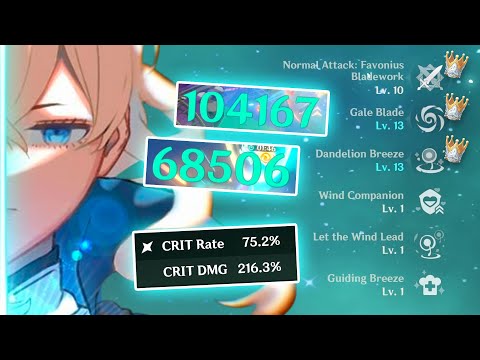 The STRONGEST C6 JEAN EVER in Genshin Impact