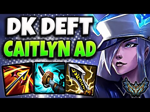 Caitlyn vs Ezreal ADC [ DK Deft ] Korea Challenger Patch 13.11 ✅