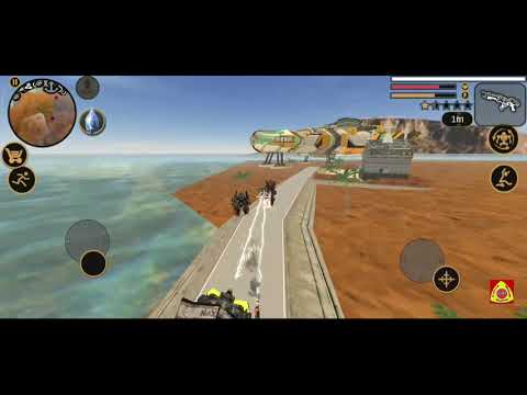 Vegas Crime Simulator (Transformer Fight Army Base) Transformer Destroy Army Base - Gameplay HD