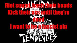 Suicidal Tendencies Fascist pig lyrics