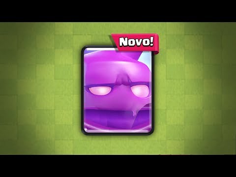 NOVA CARTA RARA ELIX... GO... do CLASH ROYALE