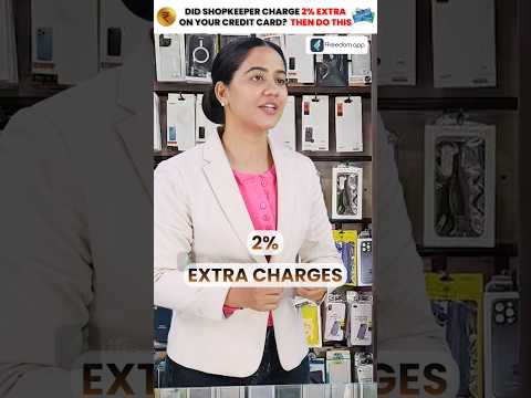 Don't Pay Extra Charges For Credit Card Payments ❌#shortsfeed #creditcard