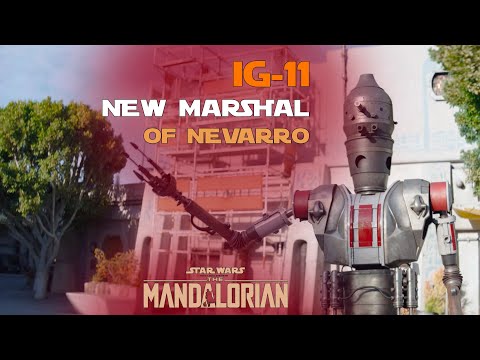 IG-11 - new Marshal of Nevarro - Star Wars | The Mandalorian