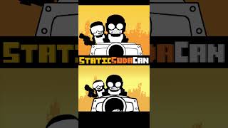 Tankman 2 my animation and the original side by side #animation #newgrounds #tankman