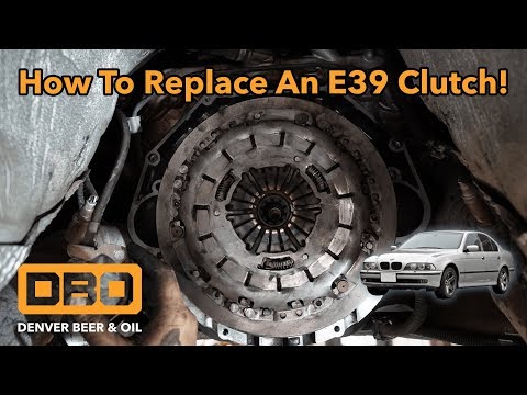 How To Replace an e39 540i Clutch! (M5)