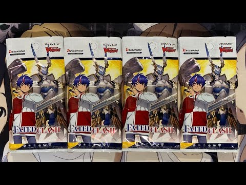 Opening My Fated Clash Cardfight Vanguard DivineZ Sneak Preview Booster Packs