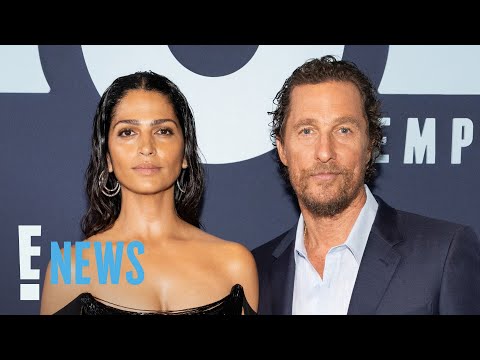 Matthew McConaughey & Camila Alves Make RARE Red Carpet Appearance With Their 3 Kids | E! News