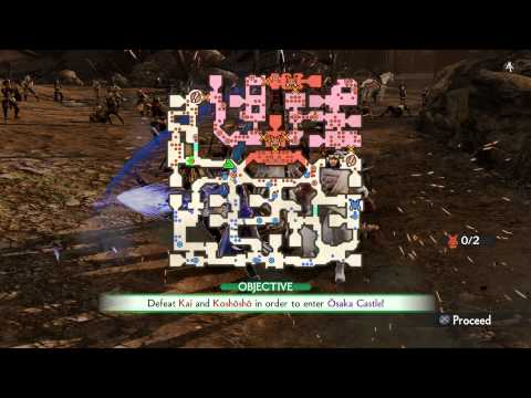 Samurai Warriors 4 - Legend of a Land United Ep 8 - The Osaka Campaign