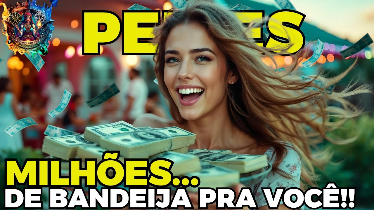 PEIXES, É DE ARREPIAR!!💰 🤑 ESSA FORTUNA VAI CHEGAR DE BANDEJA PRA VOCÊ!