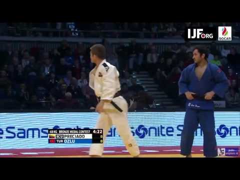 Judo 2016 Grand Prix Dusseldorf: Peciado (ECU) - Ozlu (TUR) [-60kg] bronze