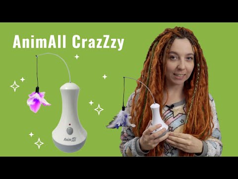 Іграшка-неваляшка AnimAll CrazZzy, сіра video