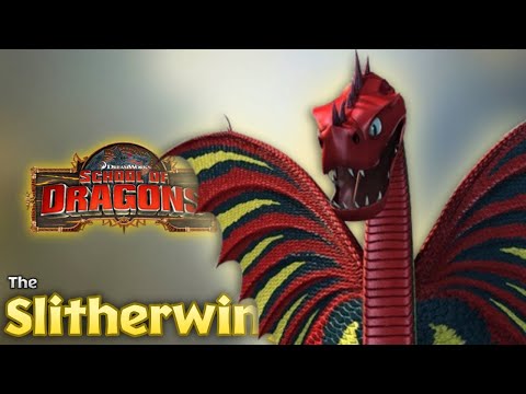 Slitherwing (Full Growth) - New Dragon Species | School of Dragons