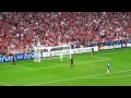 Champions League Final 2012 - Chelsea vs Bayern Munich climax of penalty shootout