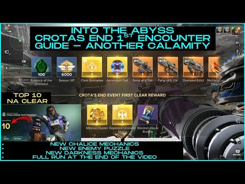 Crota's End (Another Calamity) - Into the Abyss - 1st Encounter Guide - Destiny Rising Season 3