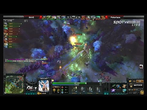 [14.Sep] KDL Tier 1 : 1set Rave vs PokerFace -DOTA2,EsportsTV