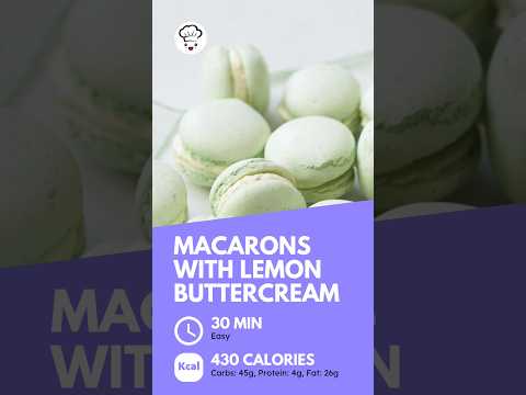 Macarons With Lemon Buttercream