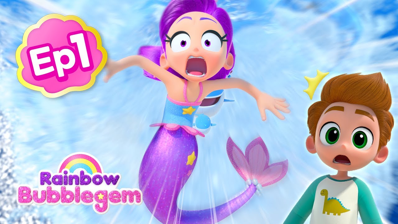 [NEW✨] Ep.1 From Swimming To Steps | Full Episode | Rainbow Bubblegem🌈