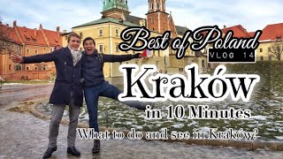 preview picture of video 'VLOG 14 | Kraków in 10 Minutes! What are best things to do and see in this Polish city?'