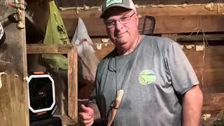 Off Grid Cabin overnight 2 part videos out this Friday and next Friday.