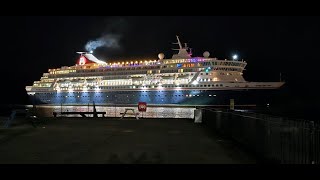 THREE CRUISE SHIPS BALMORAL IONA & QUEEN VICTORIA SOUTHAMPTON 01/04/25/