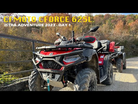 ADV Action: CFMOTO CFORCE 625L Session 9 - Bella Istria Adventure ride 2023 (Day 1)
