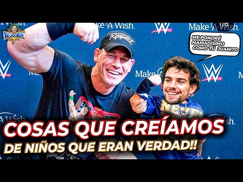 COSAS de WWE que NOS CREÍMOS de NIÑOS - ft. Falbak, Santos Wrestling y Alex Gómez.