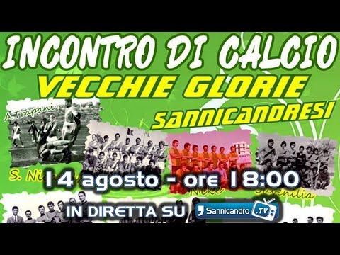 Incontro di calcio "Vecchie glorie sannicandresi"