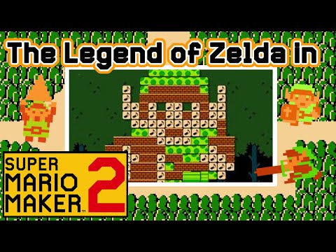 AMAZING "The Legend of Zelda" Level in Super Mario Maker 2!
