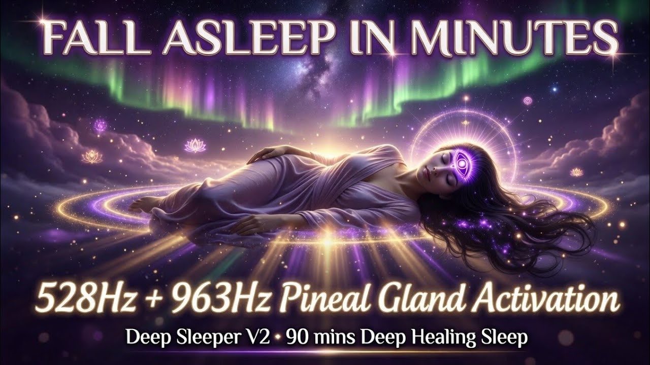 Pineal gland activation with 528Hz and 963Hz frequencies