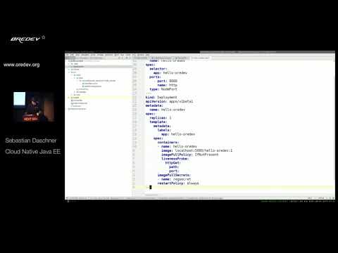 Øredev 2017 - Sebastian Daschner - Cloud Native Java EE
