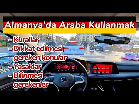 Almanya/Avrupa Şehir İçinde Araba Kullanmak