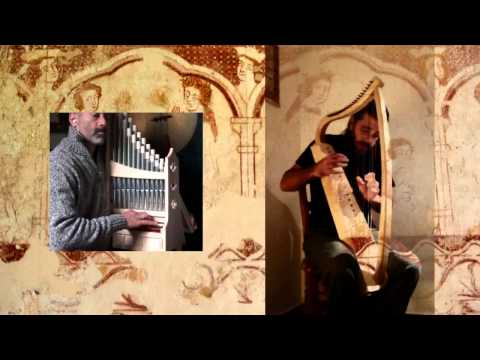 Au Renouvel - Trouvère song with harp, portative and fiddle