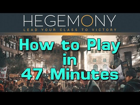 How to Play Hegemony: Lead Your Class to Victory
