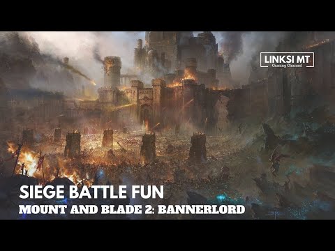 Fire, Stone and Steel! Siege Battle 1000 MEN | Mount and Blade 2 BannerLord