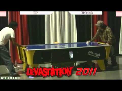 Devastation 2011 Air Hockey Grand Finals: RIP vs Rickstah