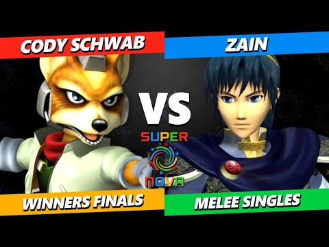 Supernova 2025 WINNERS FINALS - Cody Schwab (Fox) Vs. Zain (Marth) Smash Melee Tournament