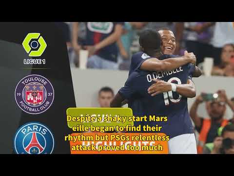 Football | PSG Triumphs 3-1 Over Marseille: Dembélé Shines in Classique Clash