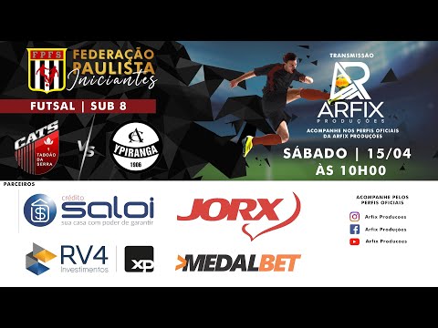 CATS/TABOÃO X YPIRANGA - FUTSAL | SUB 8