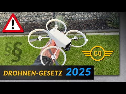 DJI Flip und  EU Drohnenverordnung 2025 - Drohnen und Gesetze