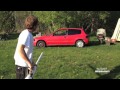 Potato Cannon VS. Honda Civic