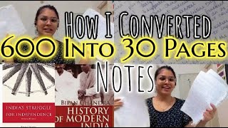 📚Bipin Chandra Notes In Just 30 Pages | Modern History | UPSC Vlogs | Study With Me | UPSC Notes💓