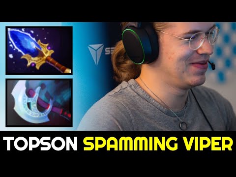 TOPSON Keep Spamming Viper with 1030 XPM Manta Style Build 7.32d Dota 2