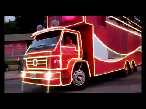 Veja como foi a caravana de Natal Coca cola 2020